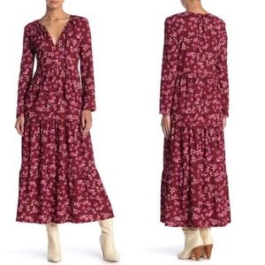 Free People Tiers Of Joy Midi Dress sz M